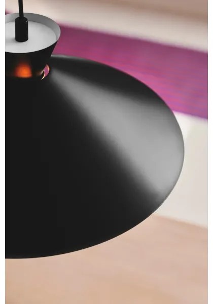Nordlux - Luster na lanku DIAL 1xE27/40W/230V pr. 45 cm čierna