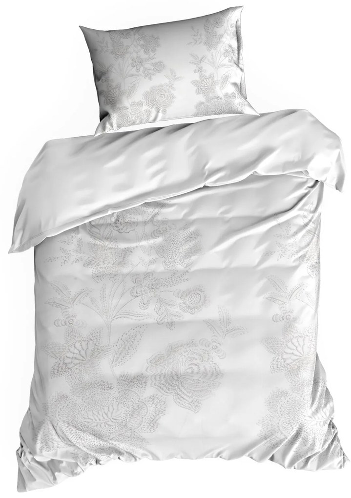 SATÉNOVÉ OBLIEČKY PREMIUM27 160X200 CM, 2 KS 70X80 CM KVETY