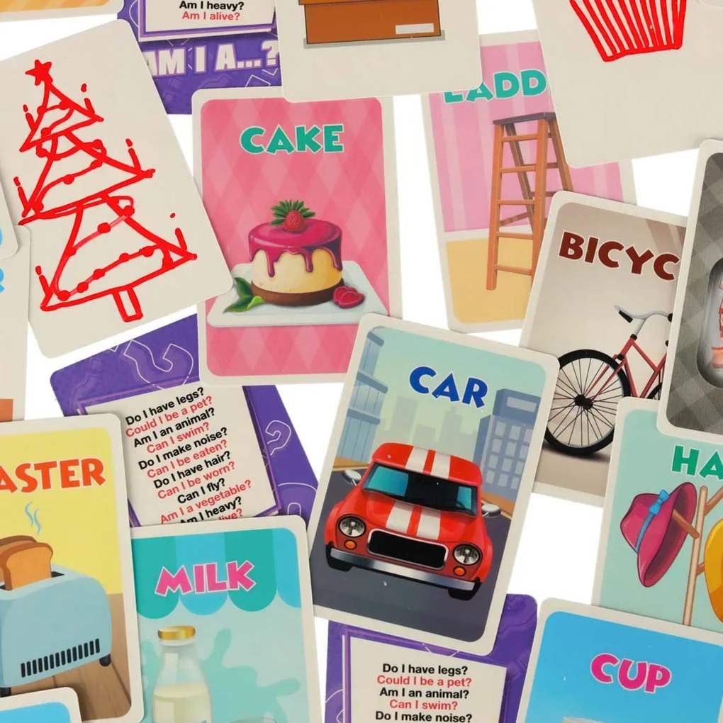 KIK Kto som ja? Uhádni kresbu – rodinná spoločenská hra pre deti 5+, 2-4 hráči