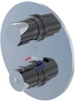 STEINBERG - Podomietková termostatická batéria 2-cestná /bez montážneho telesa/, chróm 100 4133 1