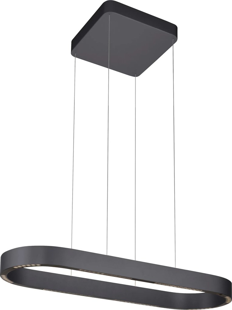 XXXLutz ZÁVESNÉ LED SVIETIDLO, 86,8/30/180 cm - Interiérové svietidlá - 003467062305