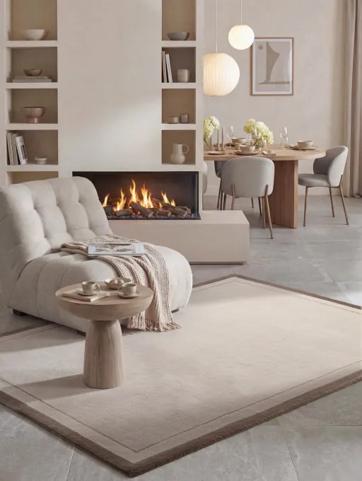 Koberec Villeroy & Boch 1888 Niko krémový / hnedý