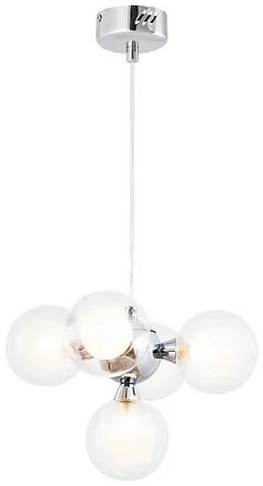 Rabalux BRIELLA závesné svietidlo max. 5x28W | G9 | IP20 - chróm