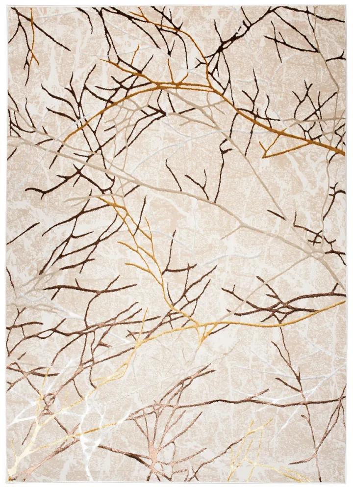 Kusový koberec Cepha hnedokrémový 80x150cm