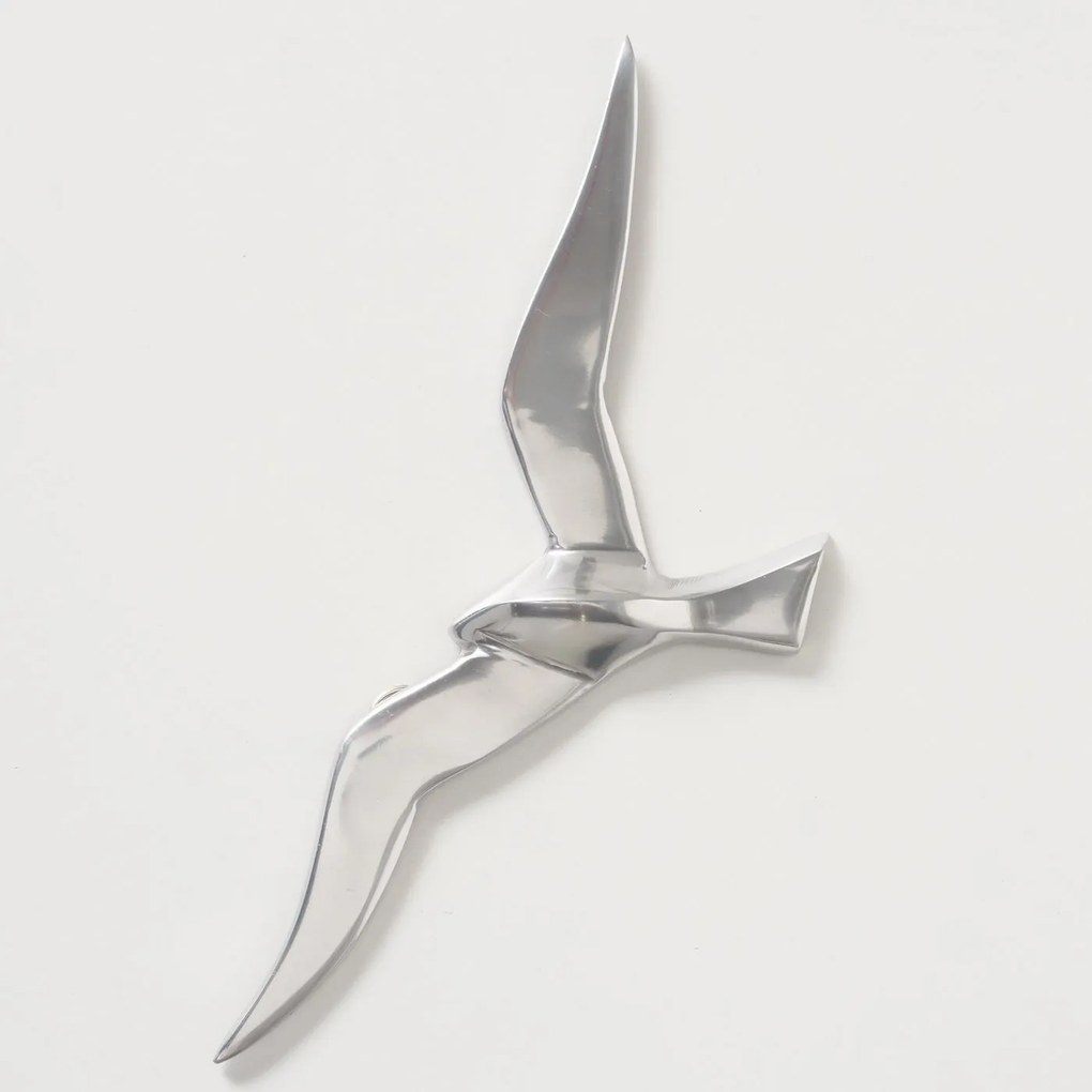 Hliníková dekorácia na stenu Mewa 14x35 cm