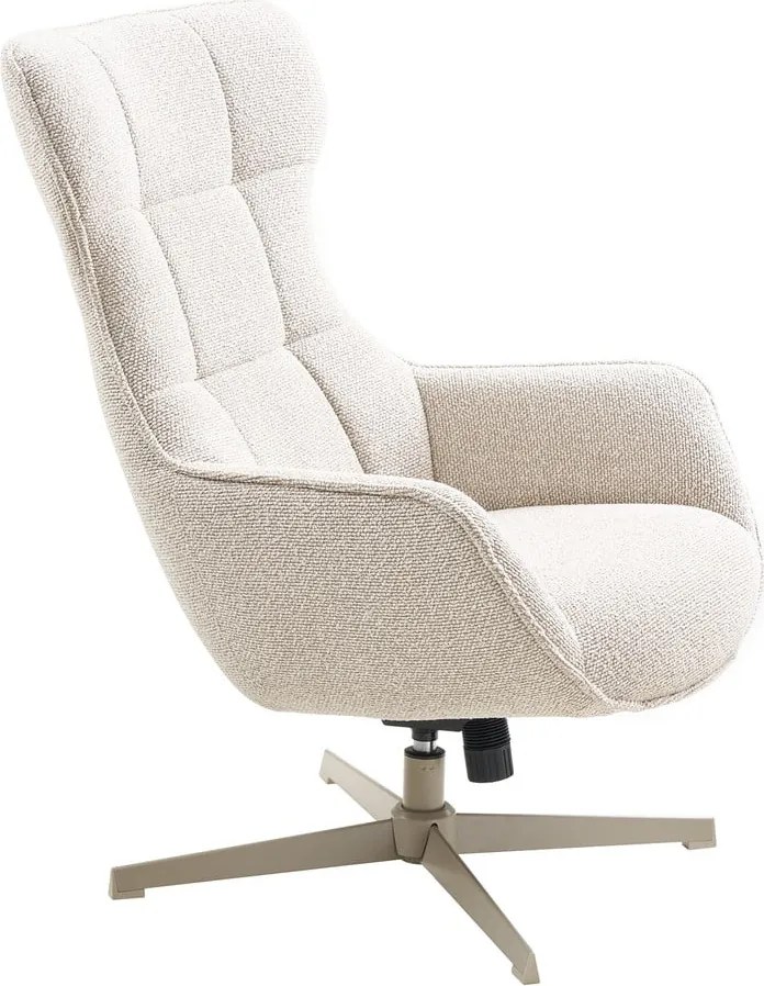 Krémové kreslo Turin – House Nordic