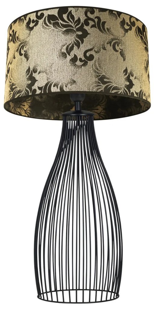 Stolná lampa Werona, 1x textilné tienidlo (výber zo 6 farieb), ln