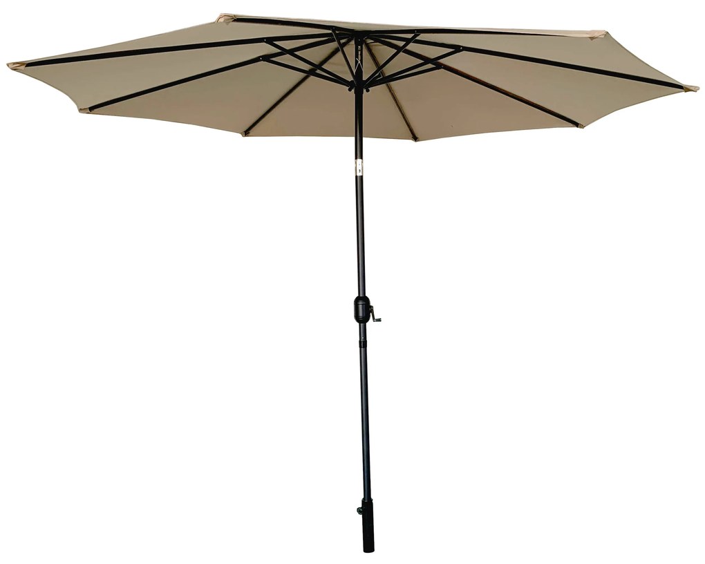 TRENDIE Záhradný slnečník Garden tmavo béžový - 300 cm