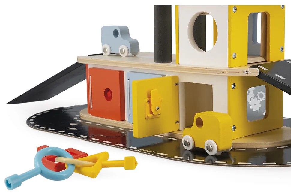 Drevená garáž Bolid