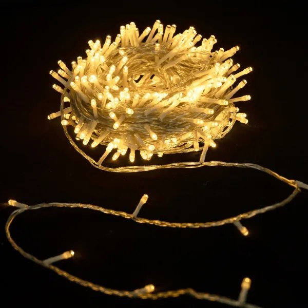 Aigostar - vonkajší vianočný LED reťaz 400xLED/6W/230V 20m IP44 teplá biela