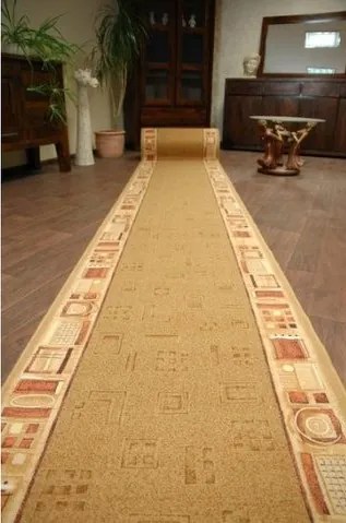 Protišmykový behúň JENA béž