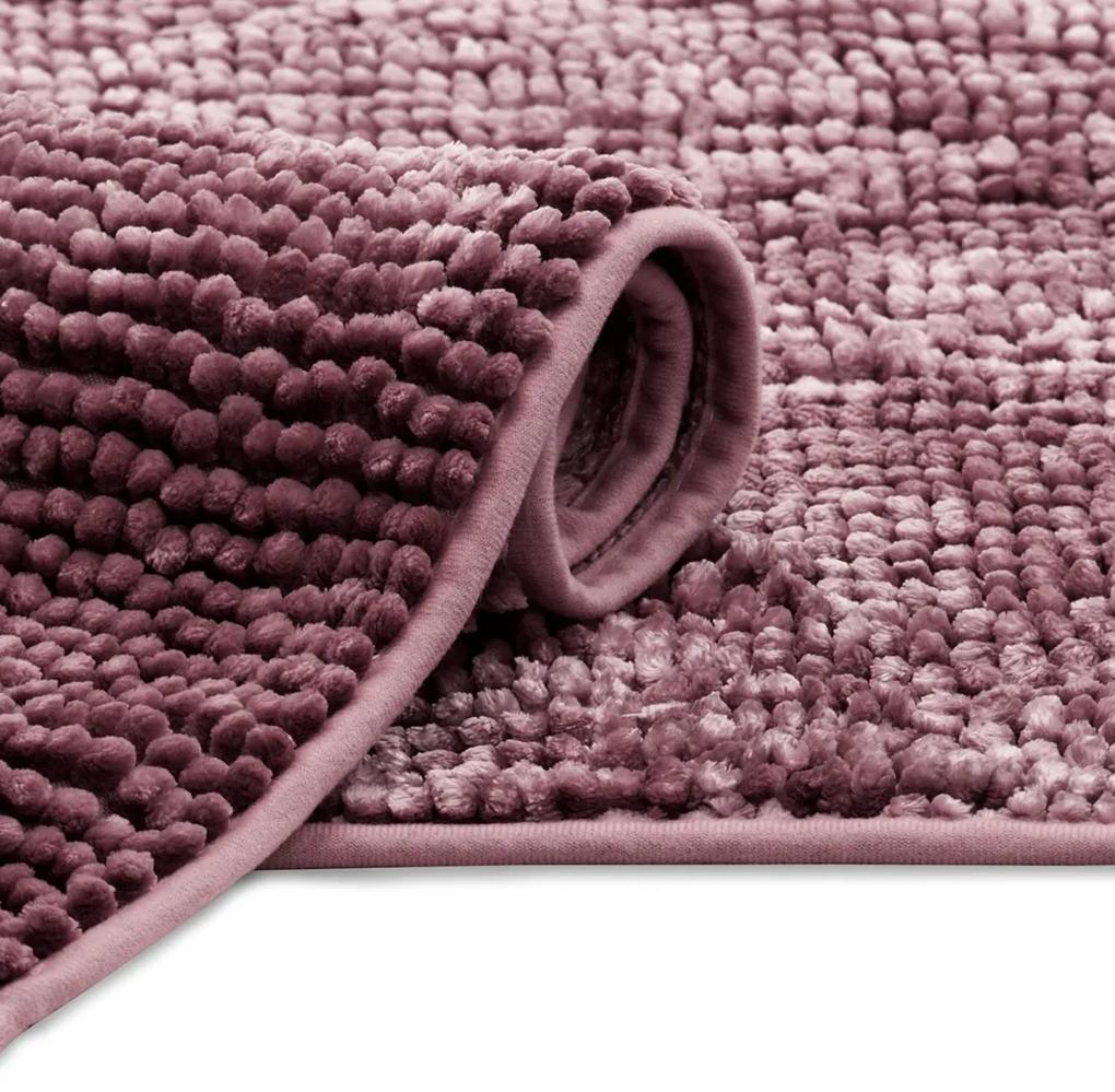 AmeliaHome Kúpeľňový koberec Bati fialový, velikost 50x70
