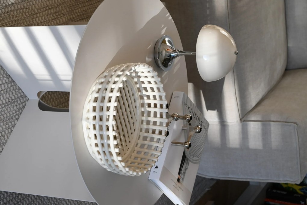 Ferm Living Keramický kôš Centrepiece Off White