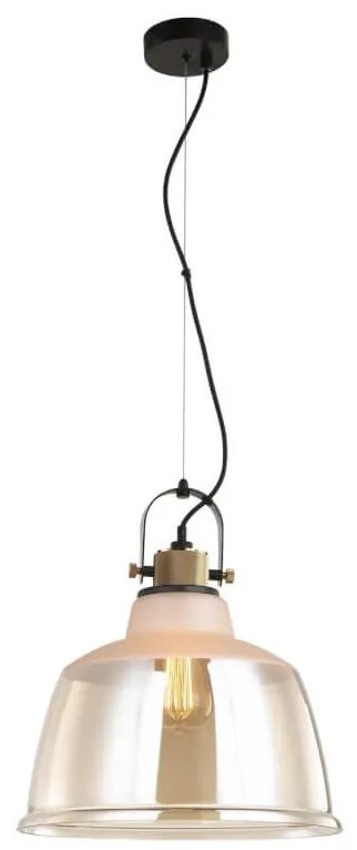 Klausen 111020 - Luster na lanku ASGARD 1xE27/11W/230V béžová