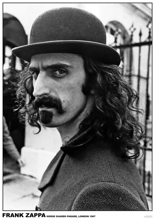Plagát, Obraz - Frank Zappa - Horse Guards Parade, London 1967, (59.4 x 84 cm)