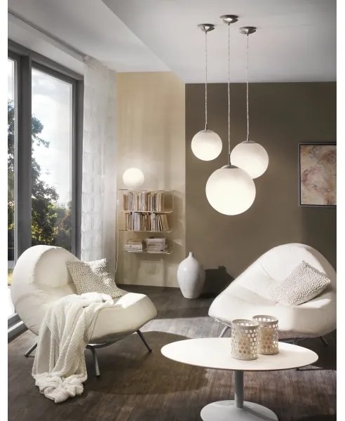 EGLO 85261 - Luster na lanku RONDO 1xE27/60W/230V pr. 20 cm