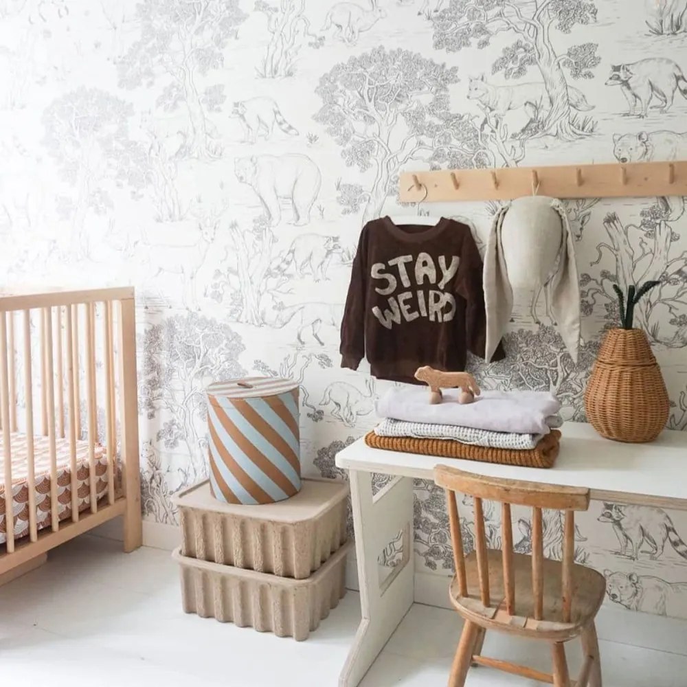 Tapeta čiernobiele zvieratá 280x100 cm