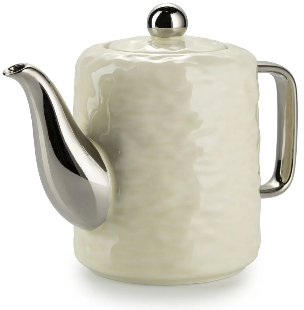 Čajový/kávový set Selena Silver Cream