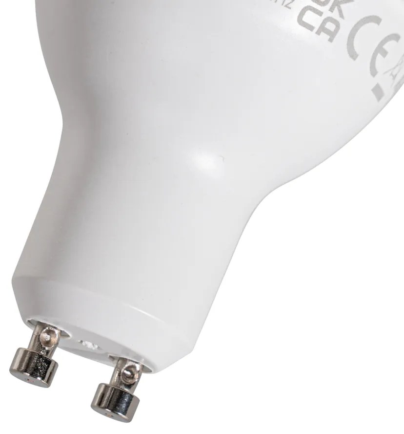 Smart GU10 50mm LED žiarovka číra 4,7W 400 lm 2200-2400K
