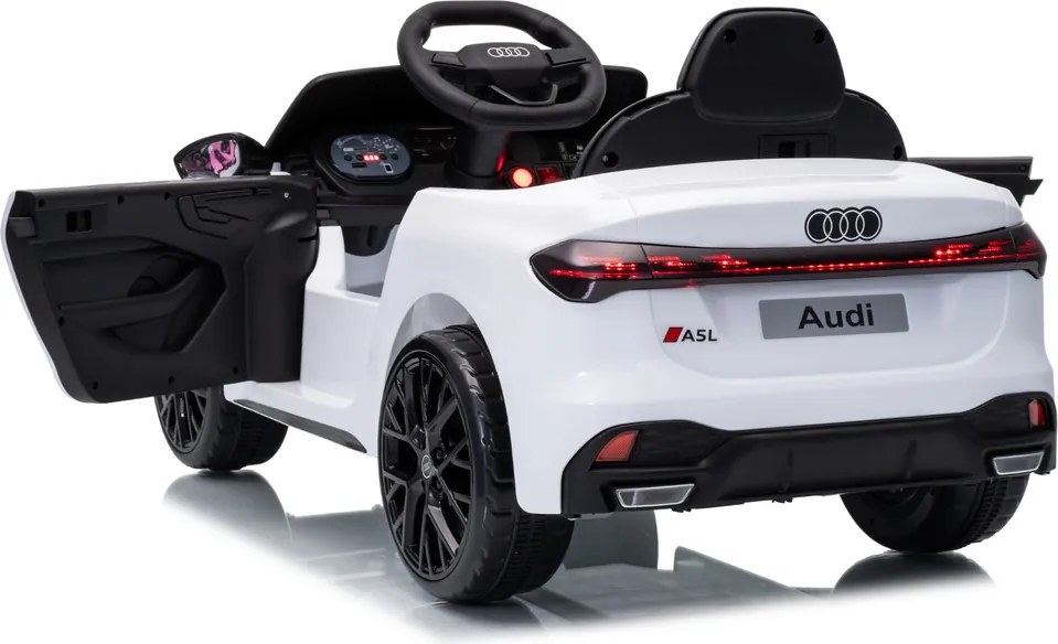 LEAN CARS Akumulátorové vozidlo Audi A5L HL788, biele