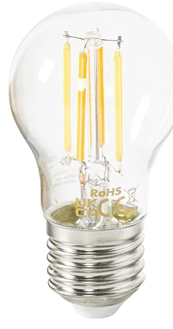 Sada 5 inteligentných LED žiaroviek E27 P45 4,5 W 470 lm 1800-4000K