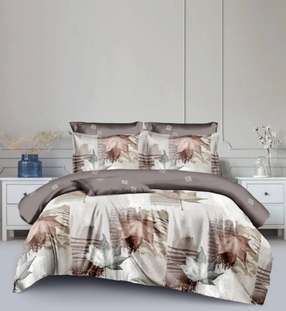 3 dielne Mikroplyšové obliečky Valeria 200x140cm+90x70cm TiaHome