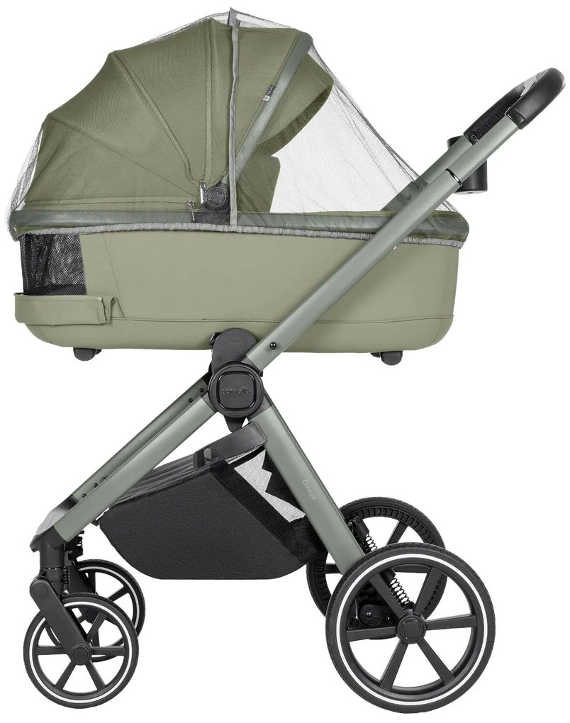 Detský kočík 2v1 CARRELLO Omega CRL-6531 Tropical Green