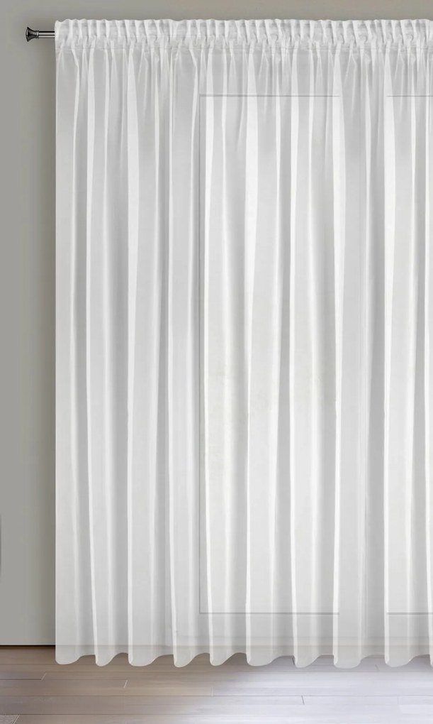 ZÁCLONA NA PÁSKE ESEL 350X250 CM BIELA