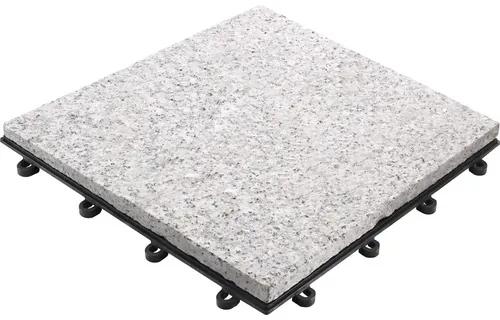 Terasová dlaždica kamenná Florco Stone 30 x 30 cm s klick systémom granit balenie 4 ks