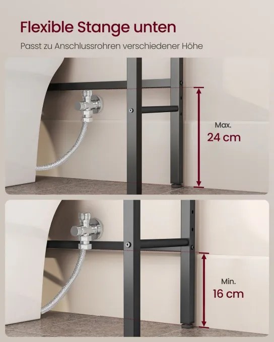 Kúpeľňová skrinka nad toaletou BTS114KD01