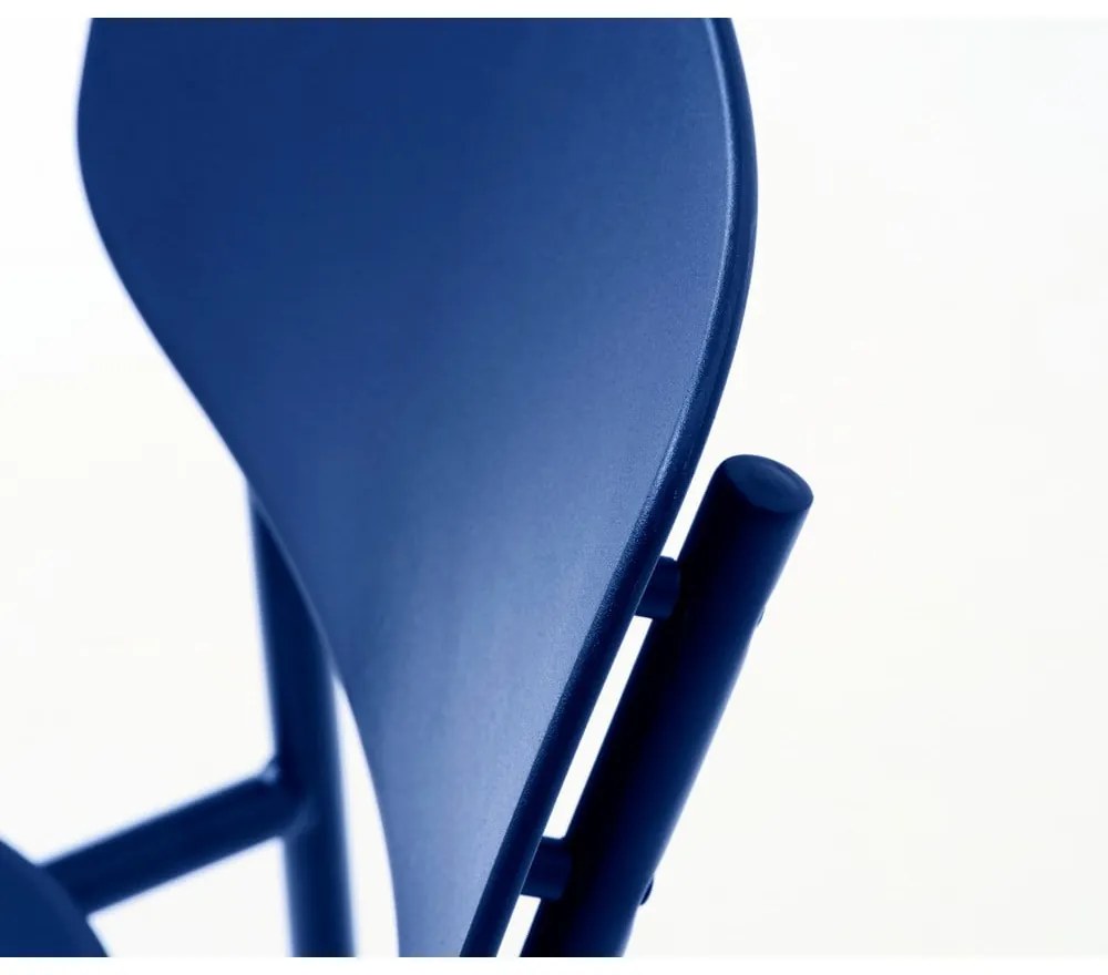 Modré jedálenské stoličky v súprave 2 ks Kirkland – Unique Furniture