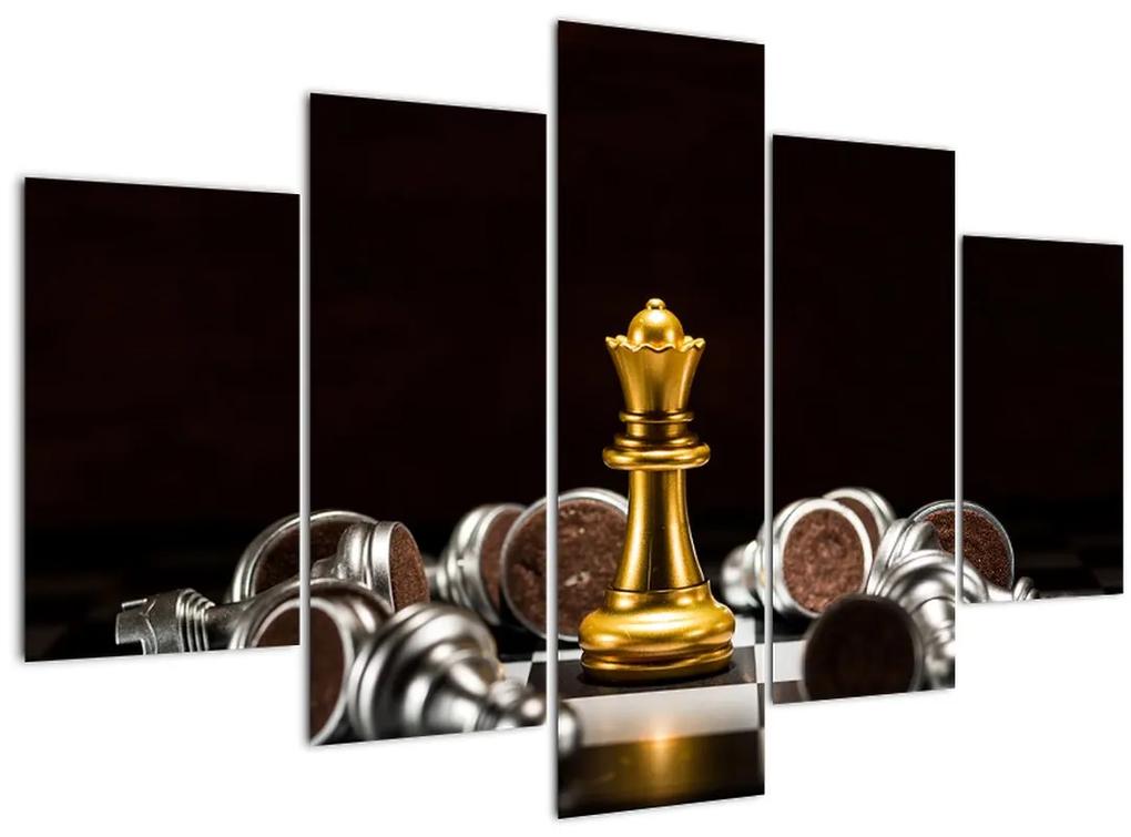 Obraz - Šachové figúrky (150x105 cm)