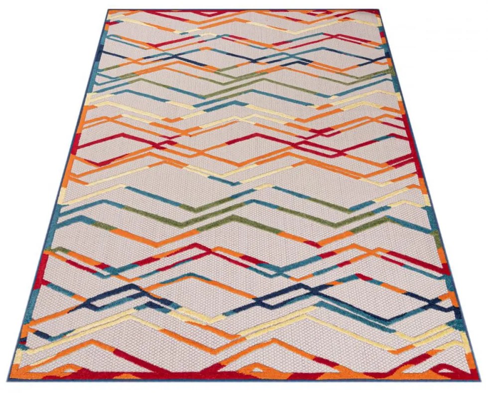 Kusový koberec Gabe viacfarebný 80x200cm