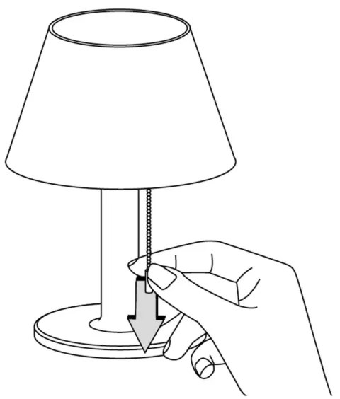 LED Stmievateľná solárna lampa VIOLA LED/3,7V 1200 mAh IP44