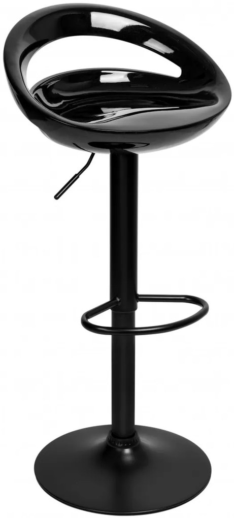 Barová stolička Cork čierna