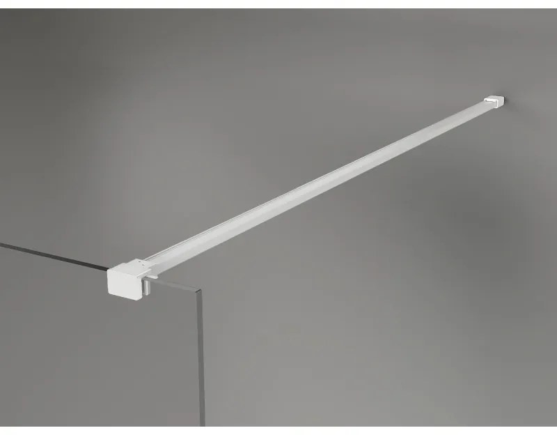 Mexen Lunar sprchová stena pravá 50 x 200 cm, 8mm číre sklo, biela, 830-050-000-20-00-P