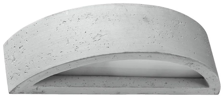 Sollux SL.0994 - Nástenné svietidlo ATENA 1xE27/60W/230V betón