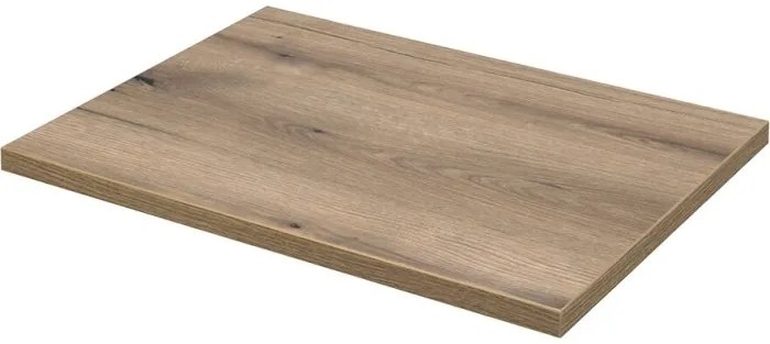 Závesná skrinka pod umývadlo Iconic s doskou 80 cm kašmír/dub coast evoke