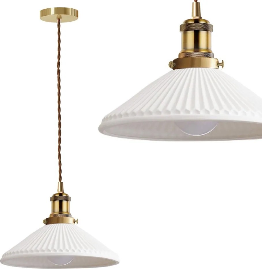 Toolight Toolight, stropné svietidlo 1xE27 APP1172-1CP, biela, OSW-14090