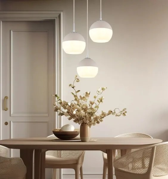 Globo 15999-3HR - Závesný luster na lanku RAGUSA 3xE27/60W/230V