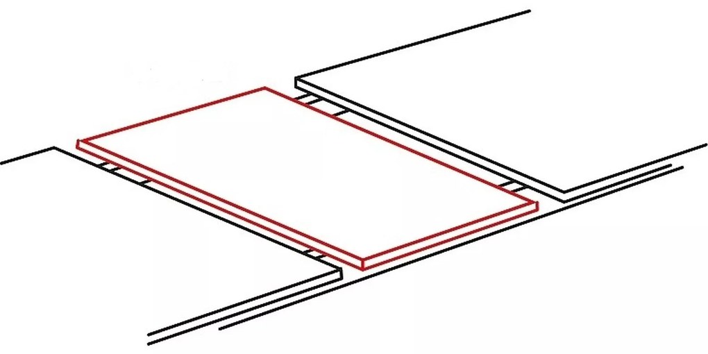 Rozkladací jedálenský stôl Dante I 102/144 cm dub s remeselným vzhľadom/čierny