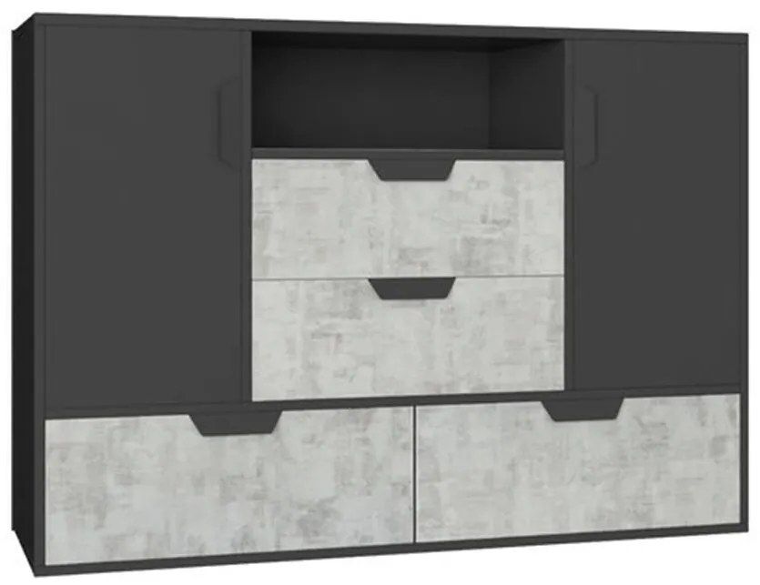 Komoda Nano Na7 Enigma/Grafit