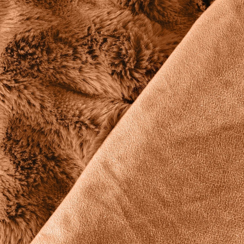 PREHOZ NA POSTEĽ LILY 200X220 CM MEDOVÁ