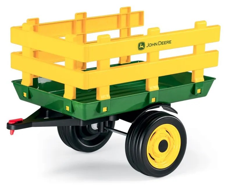 Peg Perego Elektrický traktor  JOHN DEERE GROUND FORCE s prívesom IGOR0047 - 330W - 12V 8Ah - 2024