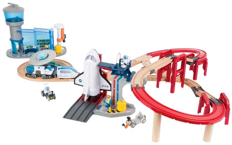 Playtive Drevená železnica, vesmírna stanica  (100337020)