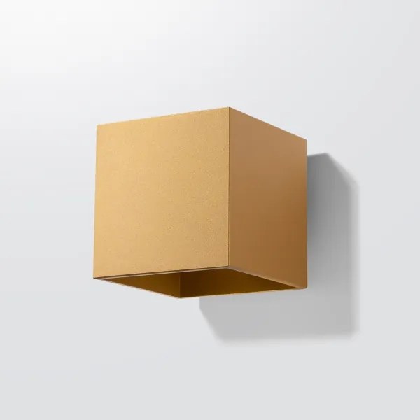 Sollux Sl.1183 - Nástenné bodové svietidlo QUAD 1xG9/8W/230V zlatá