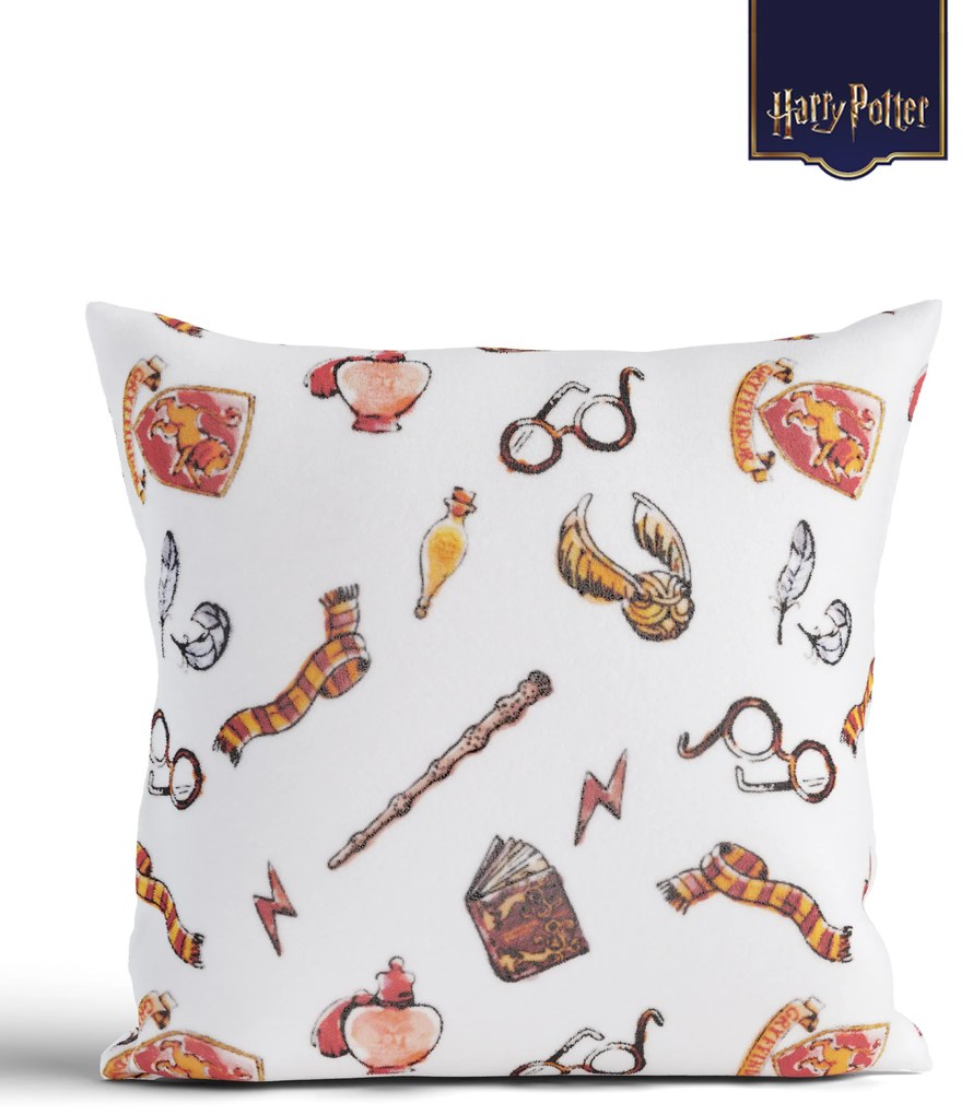 Obliečka na vankúš mikroplyš Harry Potter 40 × 40 cm - Chrabromil 1