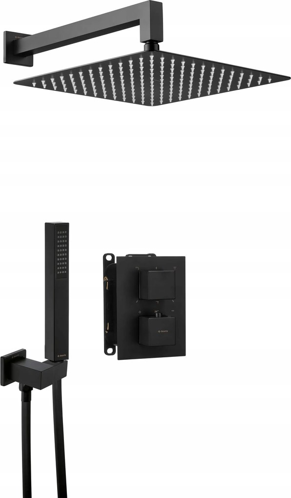 Deante Podomietkový sprchový set s termostatickým boxom Therm Bxyzneat