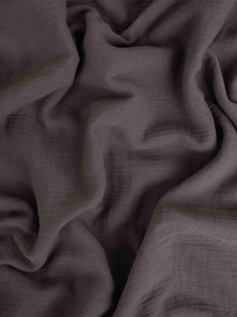 Mušelínová obliečka na vankúš 40 × 60 cm – Alexia sivé