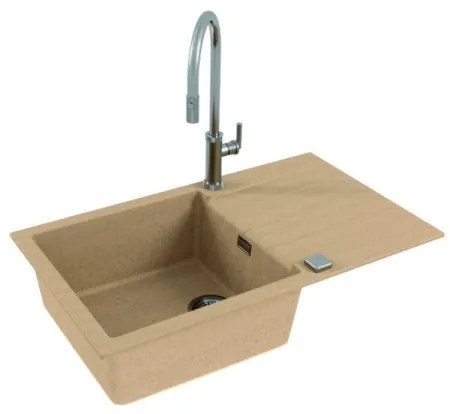 ALVEUS 1132029 - Kuchynský drez CADIT 86x50 cm granit/béžová